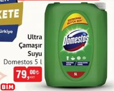 DOMESTOS  ULTRA ÇAMAŞIR SUYU